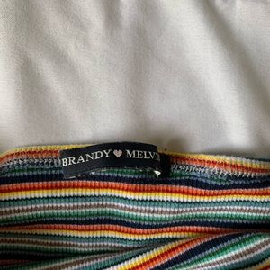 Cropped Brandy Melville tube top